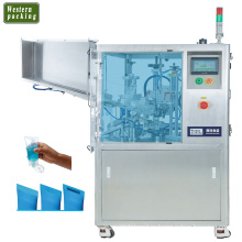 Automatic ultrasonic tube filling sealing machine for yogurt tube filling machine